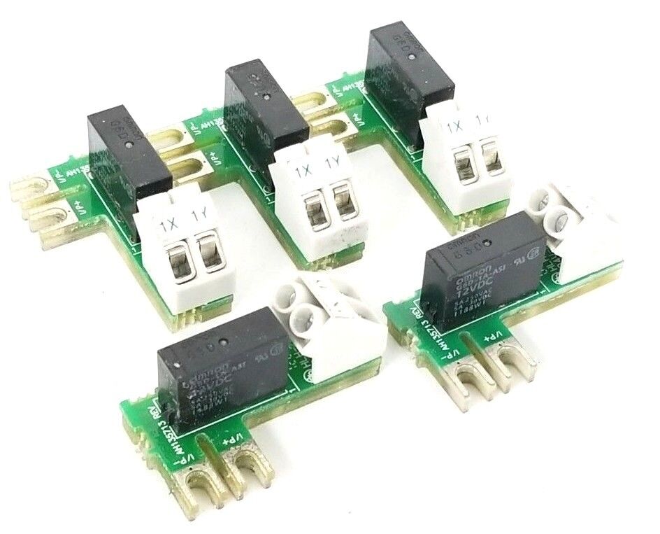 LOT OF 5 EUROTHERM AH135713 RELAY BOARDS 135713 ISS. 5 AC135713 REV. 5 U002