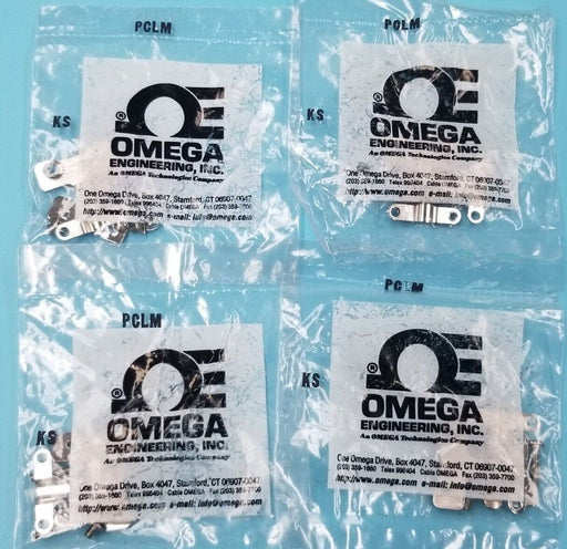 LOT OF 4 NEW IN BAG OMEGA PCLM KS CABLE CLAMP KITS