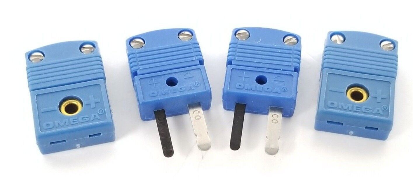 2 NEW SETS OF OMEGA 3-914-008 MALE & FEMALE PLUGS 3914008