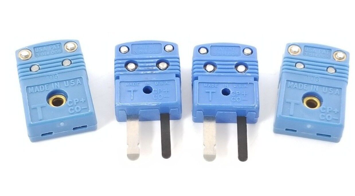 2 NEW SETS OF OMEGA 3-914-008 MALE & FEMALE PLUGS 3914008