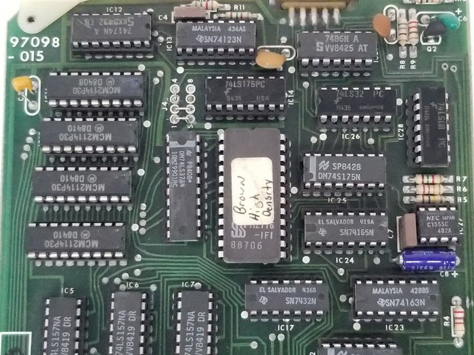 GD CALIFORNIA / PROLOG 97098-015 CPU CONTROL BOARD 97098 (REPAIRED)