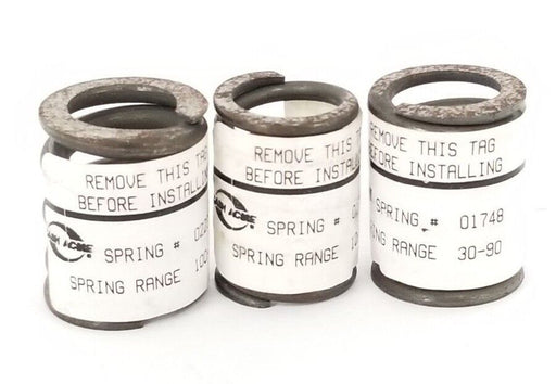 NEW CASH ACME 20334 PRESSURE SPRING SET 01747 10-50, 01748 30-90, 02235 100-180