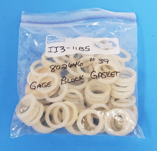 LOT OF 82 NEW GENERIC #39 #802646 GAUGE BLOCK GASKETS II3-11B5