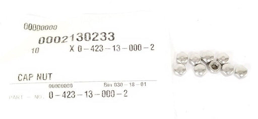 LOT OF 9 NEW KRONES 0-423-13-000-2 CAP NUTS 0423130002