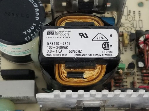 COMPUTER PRODUCTS NFS110-7601 POWER SUPPLY BOARD 100-240VAC 3.0-1.0A 50/60HZ