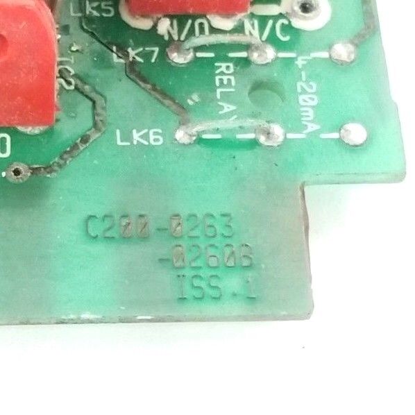 ABB C200/0263/0260B COMMANDER 200 POWER BOARD ISS. 1 C200/0263/0260A