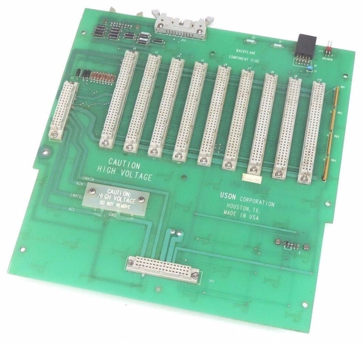 USON CORP. 401-X300E BACKPLANE BOARD, 401X300E, 401-X300 E (FOR PARTS)