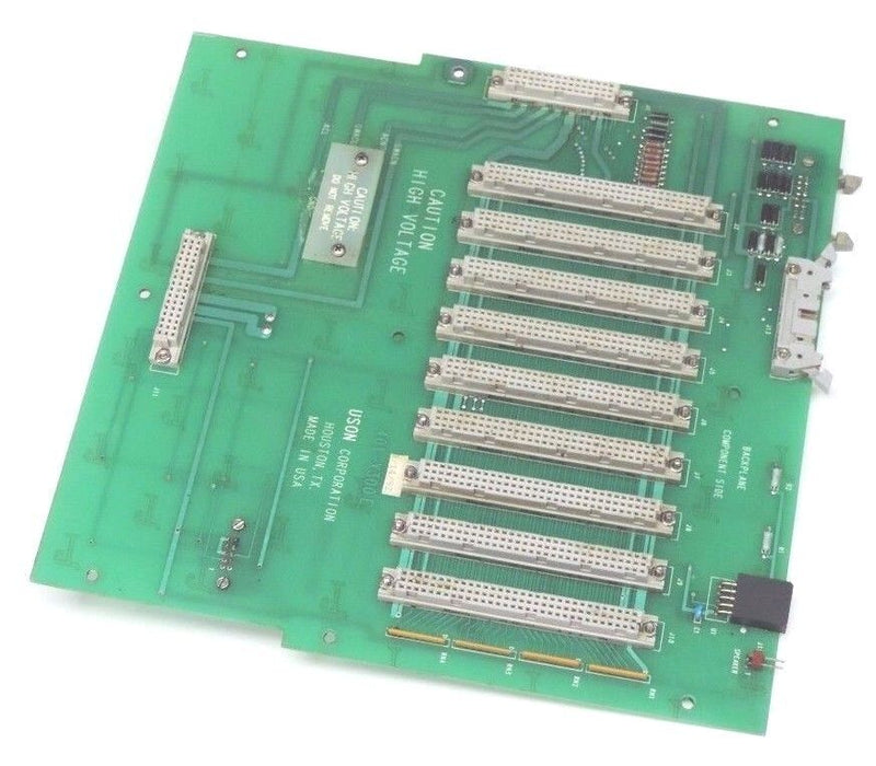 USON CORP. 401-X300E BACKPLANE BOARD, 401X300E, 401-X300 E (FOR PARTS)