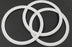 LOT OF 3 NEW PURESERVE SYSTEMS A3 0-40MV-G TEFLON SCH 5 CLAMP GASKETS 4''
