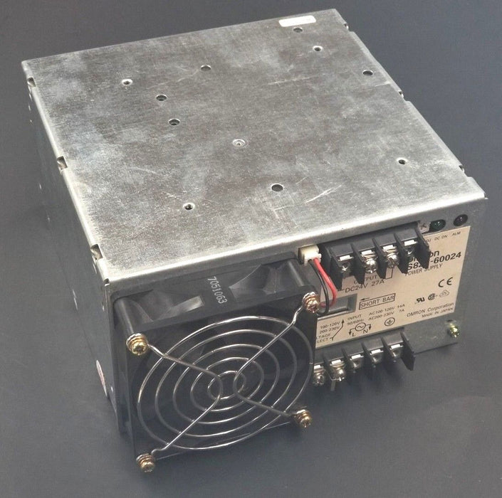 OMRON S82J-60024 POWER SUPPLY 7/14AMP 100-230VAC S82J60024 (FOR PARTS)