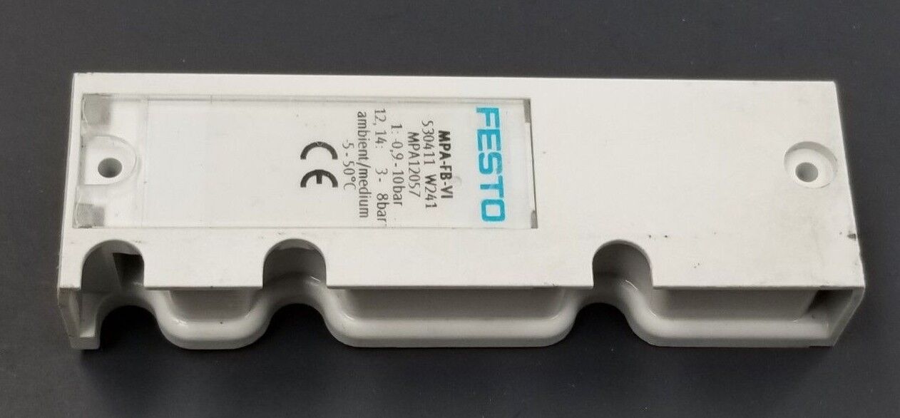 FESTO PA6-GF30 END PLATE MPA-FB-VI, MPA12057