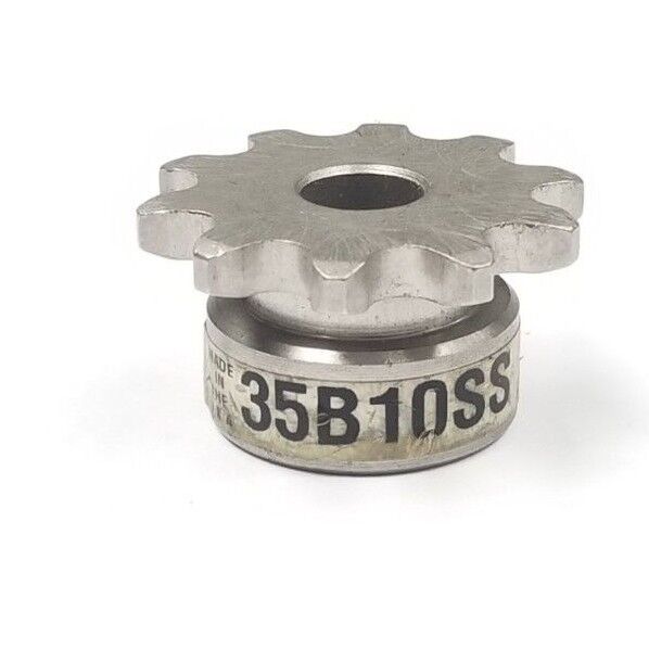 NEW MARTIN 35B10SS SPROCKET 3/8'' BORE