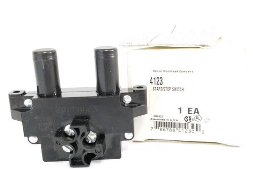 NIB WOODHEAD / ITW SWITCHES 4123 PUSHBUTTON SADDLE SWITCH 40-100023 37-0980