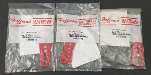 LOT OF 3 NEW HOFFMAN A-SL6 SAFETY LOCKOUTS ASL6
