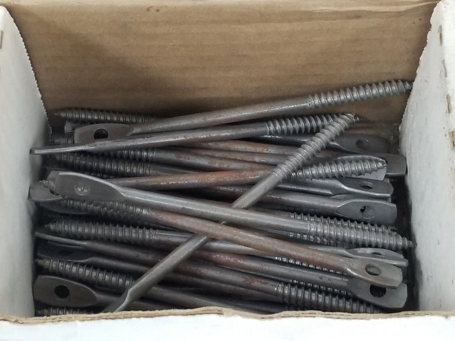BOX OF 49 NEW CULLY 59280 ACOUSTICAL EYE LAGS 1/4 X 5''