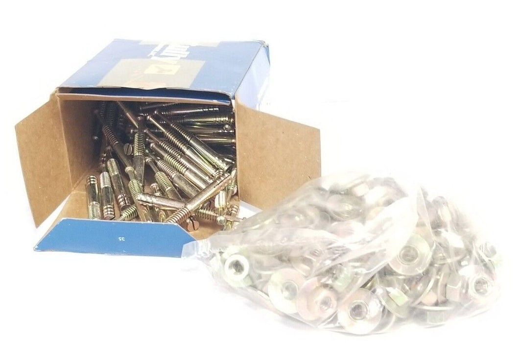 BOX OF 100 NEW CULLY 63028 STRIKE SET ANCHORS 1/4 X 1-3/4''