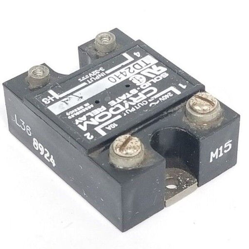 CRYDOM TD-2410 SOLID STATE RELAY TD2410 (MISSING 2 SCREWS) 240V, 10A