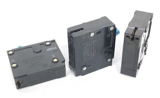 LOT OF 3 BRYANT TYPE BR115 CIRCUIT BREAKERS 1P, 120/240V, 15A