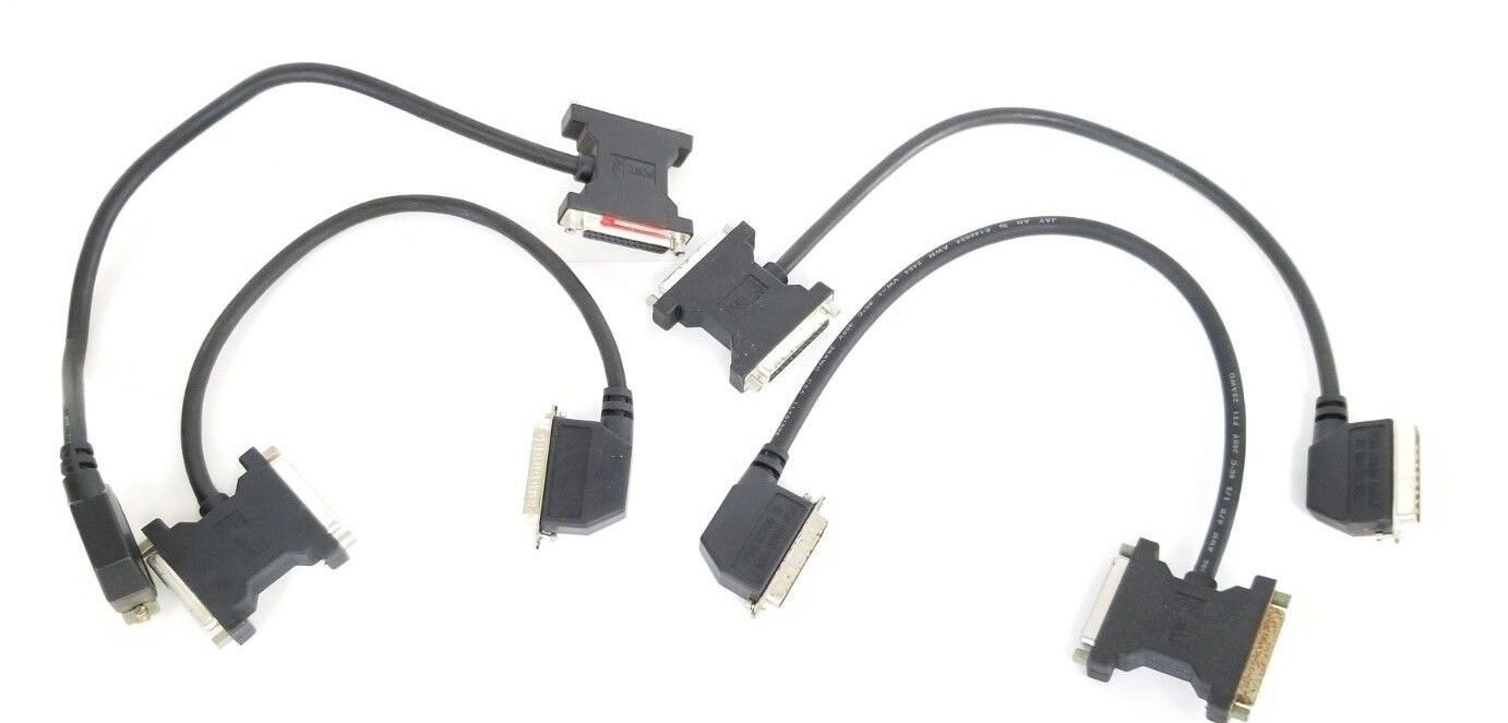 LOT OF 4 GE FANUC IC693CBL305A PCM TO Y CABLES