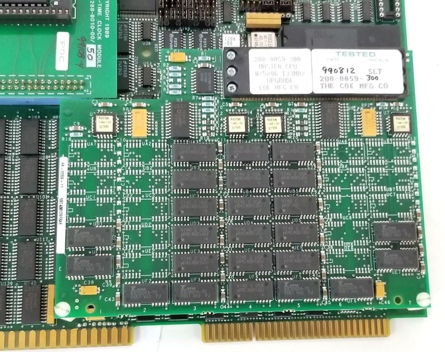 RADISYS / COE MFG. 288-8059-300 MASTER CPU W/ 5X86 133MHZ UPGRADE 288-8010-00/50