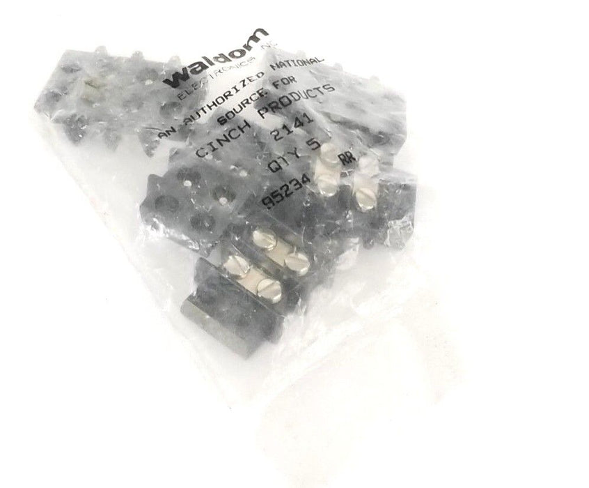 BAG OF 5 NEW WALDOM CINCH PRODUCTS 2141 TERMINAL BARRIERS