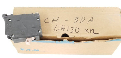 LOT OF 12 CUTLER HAMMER CH130 CIRCUIT BREAKERS CLASS CTL, TYPE CH, 120/240V, 30A