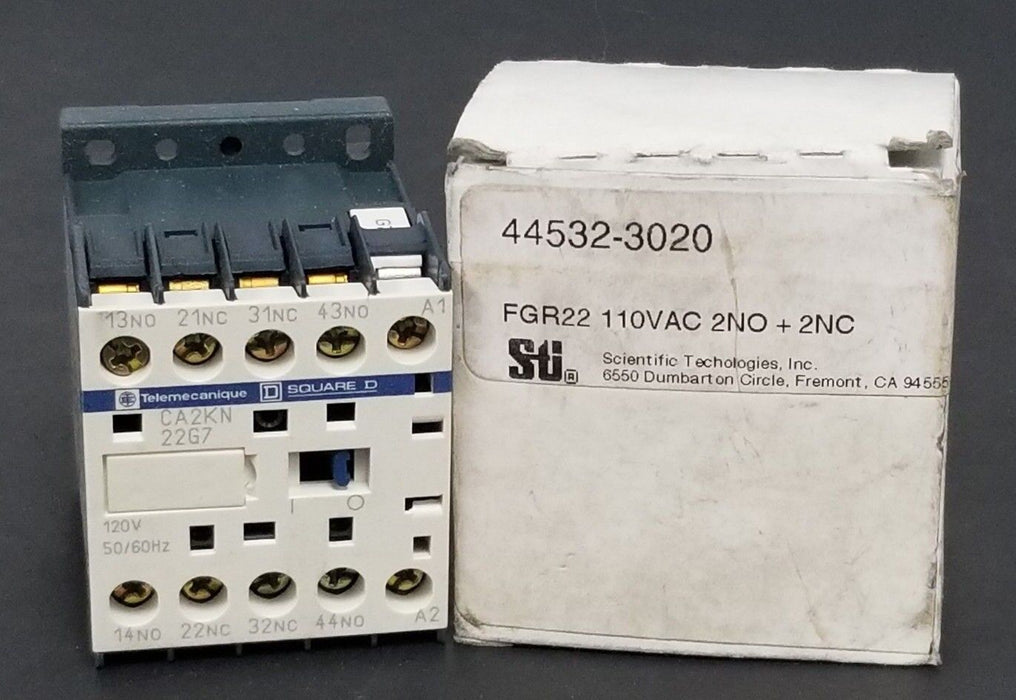 NIB OMRON STI 44532-3020 FGR22 110VAC 2NO + 2NC, 445323020