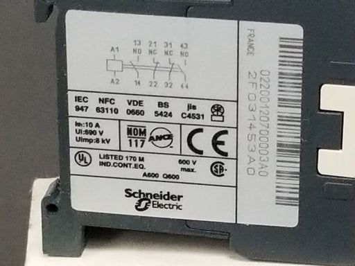 NIB OMRON STI 44532-3020 FGR22 110VAC 2NO + 2NC, 445323020