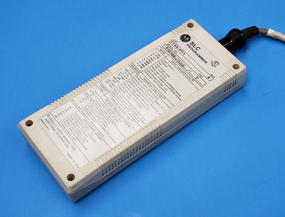 ALLEN-BRADLEY 1745-PT1 SLC PROGRAMMER SER A, FRN 2, 1745PT1