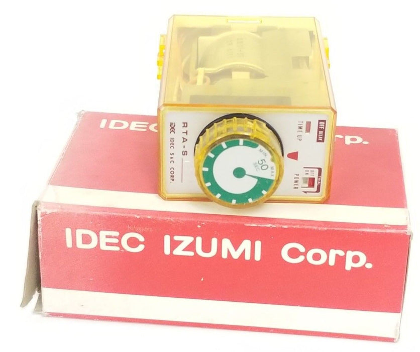 IDEC IZUMI RTA-SP2F PNEUMATIC TIMER RTASP2F, 120V, 50/60HZ (IN BOX)