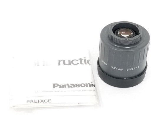 NIB PANASONIC WV-LF6 FIXED IRIS TV LENS 6MM, 1:1.4, WVLF6