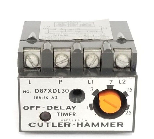 CUTLER-HAMMER D87XDL30 SERIES A2 OFF-DELAY TIMER