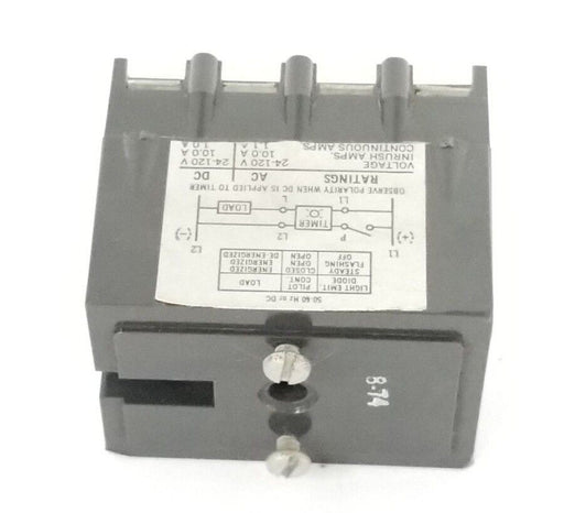 CUTLER-HAMMER D87XDL30 SERIES A2 OFF-DELAY TIMER