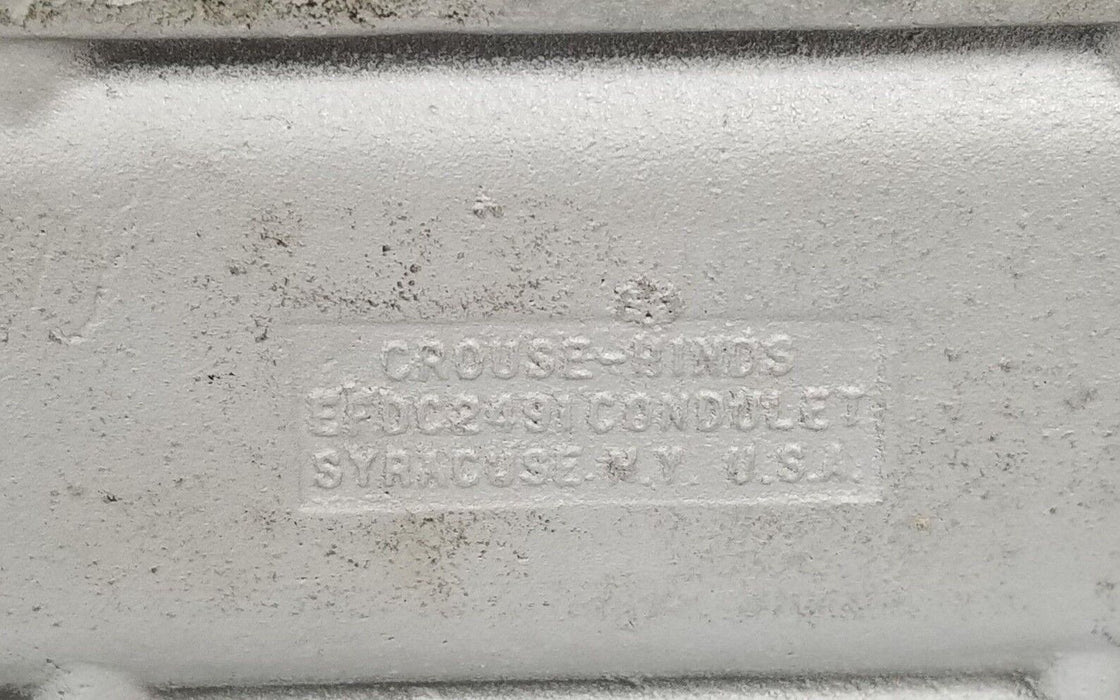 CROUSE-HINDS EFDC 2453 NX EXPLOSION-PROOF CONDUIT / CONTROL STATION EFD2453NX