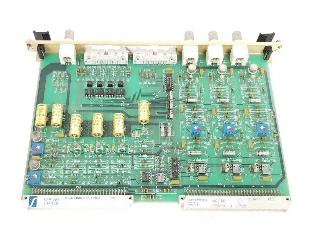 ABB / STROMBERG VD86-AMP VIDEO AMPLIFIER BOARD 57288001 5760958-3C VD86AMP