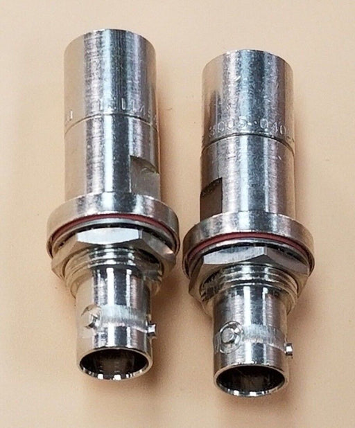 LOT OF 2 NEW TROMPETER TEI-14949-3005-0404-1-150 COAXIAL CONNECTORS