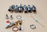 LOT OF VARIOUS TROMPETER COAXIAL CONNECTORS TEI-14949 BJ79-9 / TEI-14949 PL75-9
