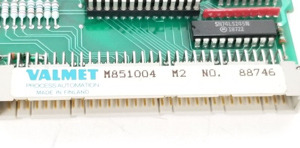 VALMET AUTOMATION M851004-M2 CPU MODULE 547070-2B M851004 547070-2A