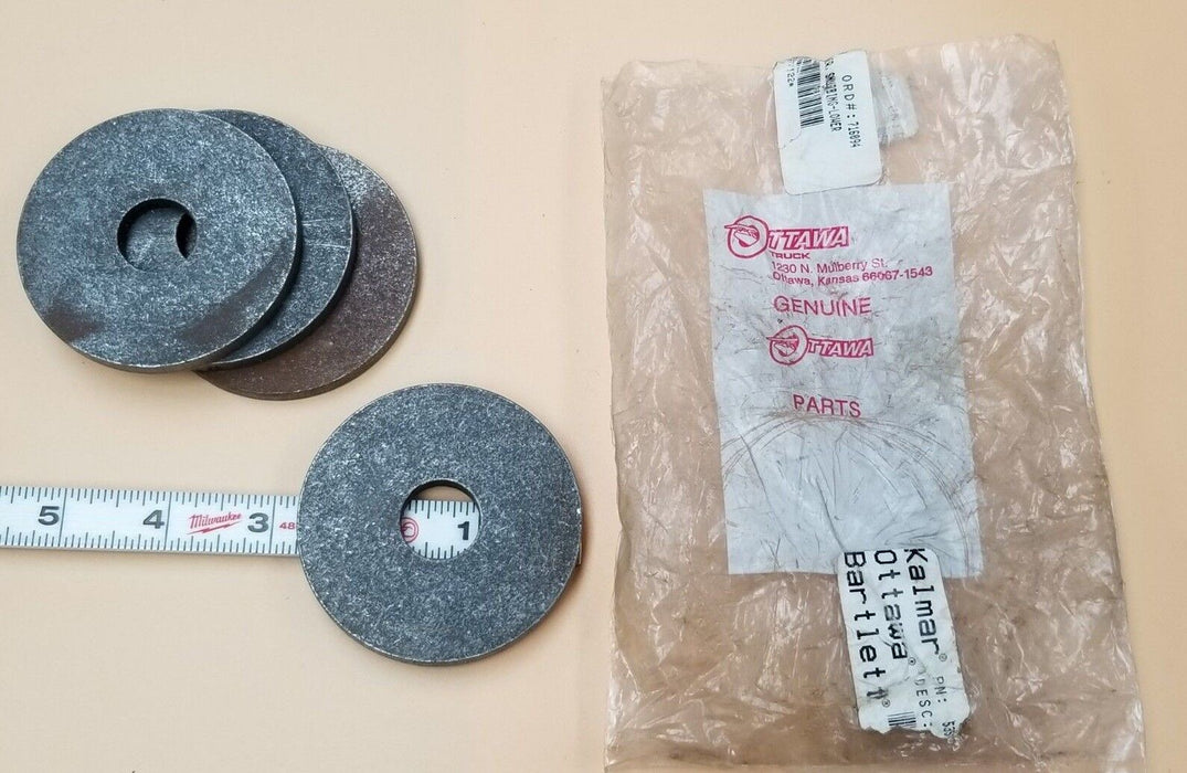 LOT OF 4 NEW KALMAR OTTAWA 53517122 WASHERS, SNUBBING-LOWER