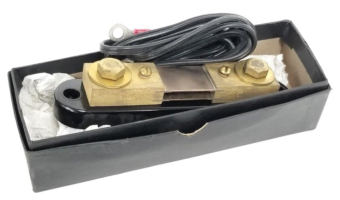 NEW SIMPSON ELECTRIC CO. 50-MV PORTABLE ELECTRICAL SHUNT 0-50mV 0-25ADC 50MV