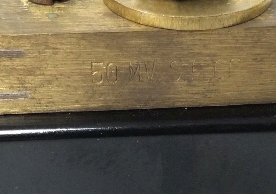 NEW SIMPSON ELECTRIC CO. 50-MV PORTABLE ELECTRICAL SHUNT 0-50mV 0-25ADC 50MV