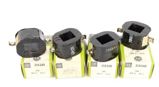 LOT OF 4 NIB ALLEN BRADLEY 21A240 COILS 440V, 60CY
