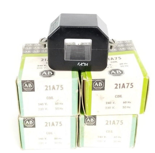 LOT OF 4 NIB ALLEN BRADLEY 21A75 COILS 240V 60HZ, 220V 50HZ