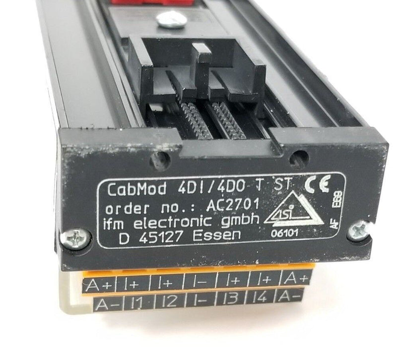IFM EFECTOR CABMOD 4DI/4DO-T-ST AC2701 INTERFACE MODULE 502169 — PremiumPLC