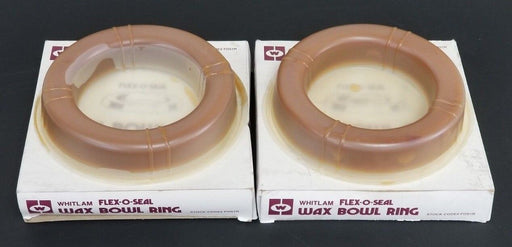 LOT OF 2 NIB WHITLAM FOS1R WAX BOWL RINGS FOR 3'' & 4'' WASTE LINES