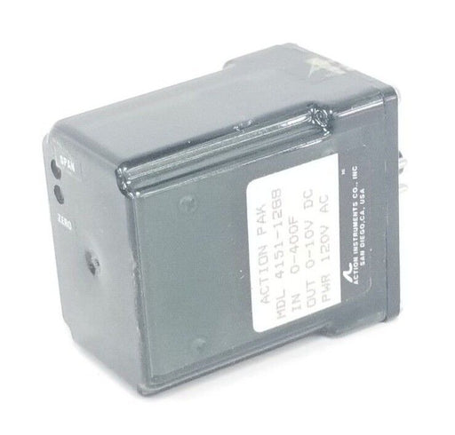 ACTION PAK MDL 4151-1288 RELAY 0-400F, 0-10V DC, 120V AC