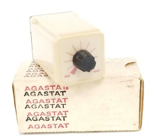NIB AGASTAT SSC22QDA TIME DELAY RELAY 2-60s 12VDC 10A 28VDC/120VAC