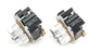 LOT OF 2 NEW CUTLER-HAMMER 10250T CONTACTS W/ INDICATOR LAMPS, 110V