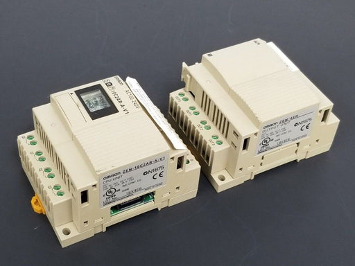 NEW OMRON ZEN-10C2AR-A-V1 CPU UNIT W/ ZEN-4ER OUTPUT UNIT AC100-240V