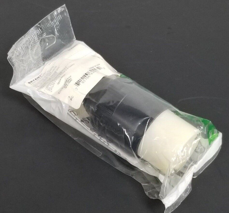 BOX OF 6 NEW BRYANT 5369N CONNECTORS BLACK/WHITE 20A 125V NEMA 5-20R 2P 3W
